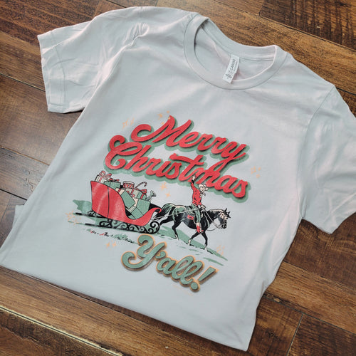 Cowboy Christmas Sleigh