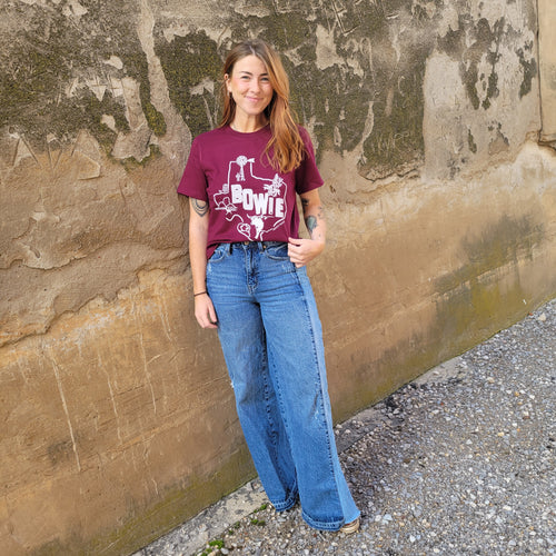 Hand Drawn Texas - Bowie