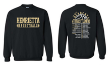 2025 HASC Henrietta Bearcat Basketball JV GOLD Roster