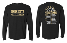 2025 HASC Henrietta Bearcat Basketball JV BLACK Roster