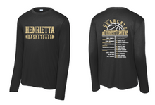 2025 HASC Henrietta Bearcat Basketball JV GOLD Roster