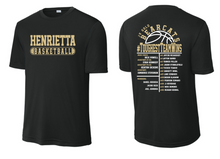 2025 HASC Henrietta Bearcat Basketball JV GOLD Roster