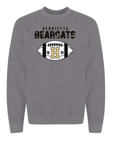 2025 HASC - Henrietta Bearcats Football Grunge H