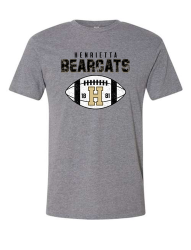 2025 HASC - Henrietta Bearcats Football Grunge H
