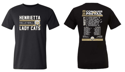 2025 HASC VARSITY and JV Volleyball Roster Tee