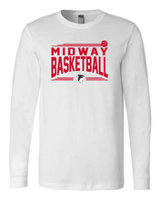 2025 Midway Booster - Midway Basketball Stripes Red
