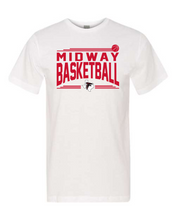2025 Midway Booster - Midway Basketball Stripes Red