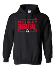 2025 Midway Booster - Midway Basketball Stripes Red