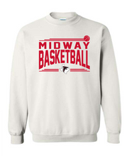 2025 Midway Booster - Midway Basketball Stripes Red