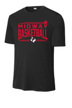 2025 Midway Booster - Midway Basketball Stripes Red