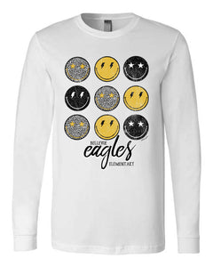 Smiley Face Bellevue Elementary - Fundraiser Tee