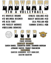2026 HASC Henrietta LadyCats 7th A Volleyball Roster
