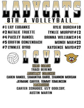 2026 HASC Henrietta LadyCats 8th A Volleyball Roster