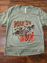 2026 Born to Run - Tan & Orange
