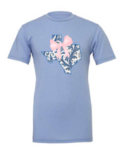 China Blue Texas Pink Bow