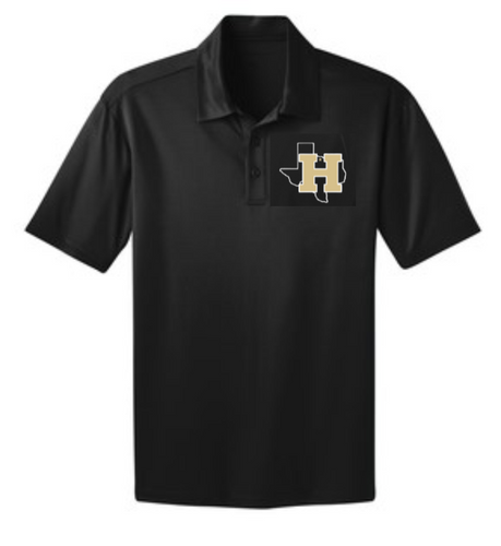 Texas H Embroidered Polo