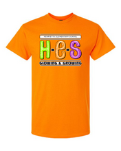 2024 HES PTO Fundraiser Tee - HES Glowing & Growing