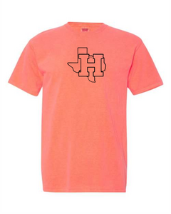 HJH Black Texas H Outline only