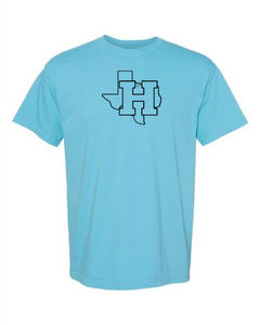 HJH Black Texas H Outline only