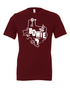 Hand Drawn Texas - Bowie