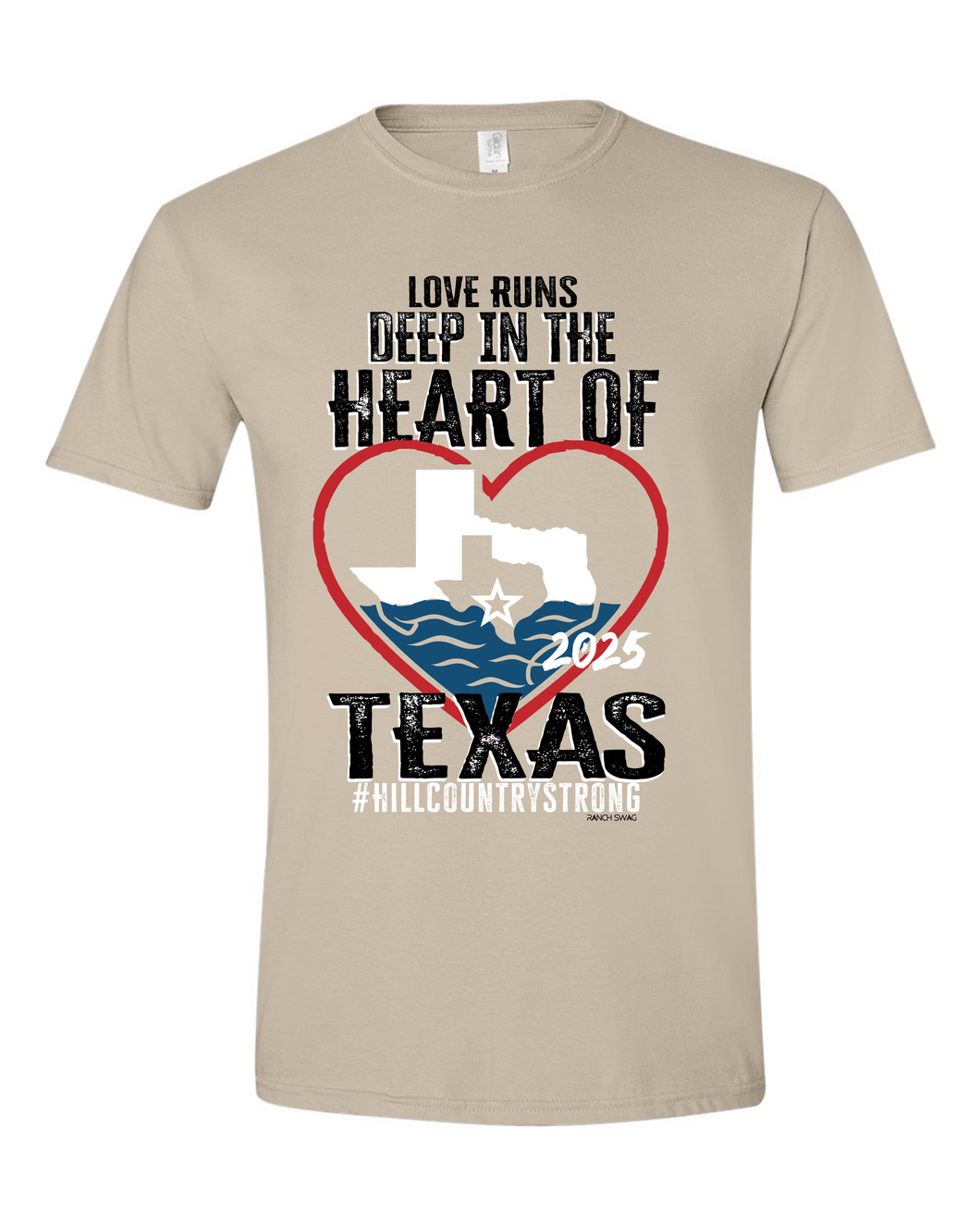 Hill Country Strong Benefit Tee - Deep in the Heart of Texas