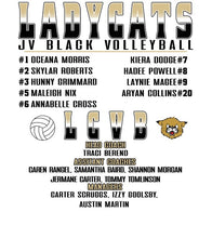 2026 HASC Henrietta LadyCats JV BLACK Volleyball Roster