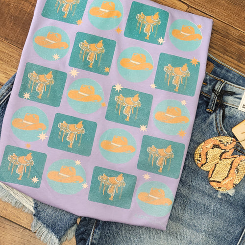 Retro Hats and Saddles