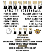 2026 HASC Henrietta LadyCats VARSITY Volleyball Roster