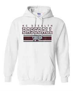 KC Stealth 2024 - Distressed Maroon Grey Lines