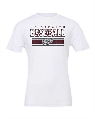 KC Stealth 2024 - Distressed Maroon Grey Lines