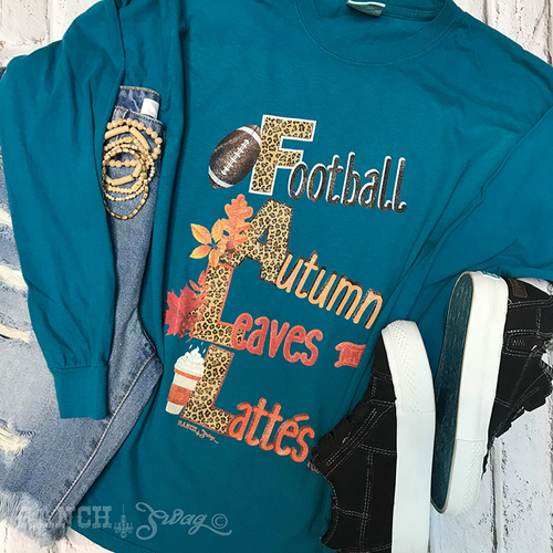 FALL- Football Autumn Leaves and Lattes