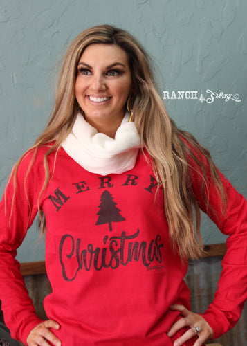 Vintage Merry Christmas Long Sleeve