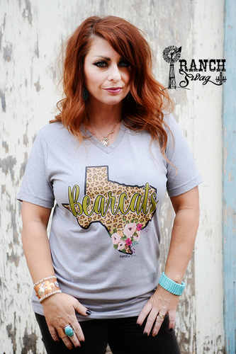Hometown Texas Leopard Tee