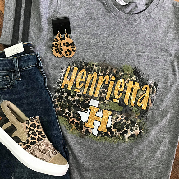 Camo & Leopard Henrietta